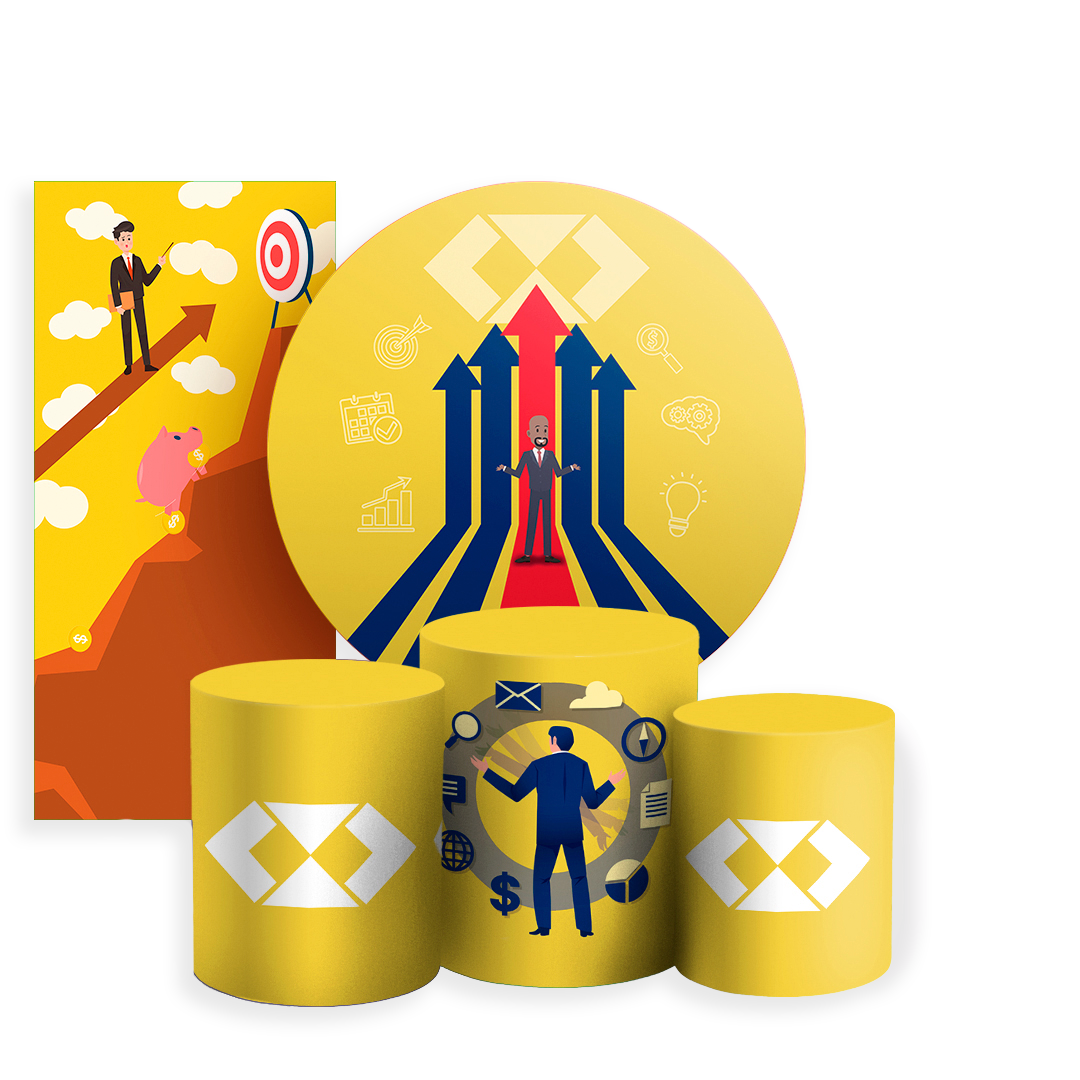 Arte Digital Painel de Festa - Administração 802592