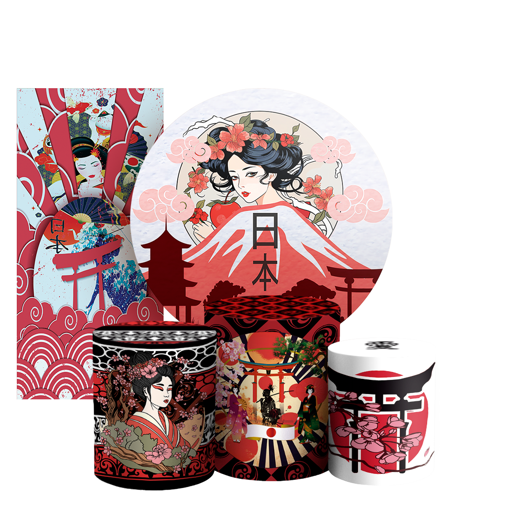 Arte Digital Painel de Festa - Japao 802815