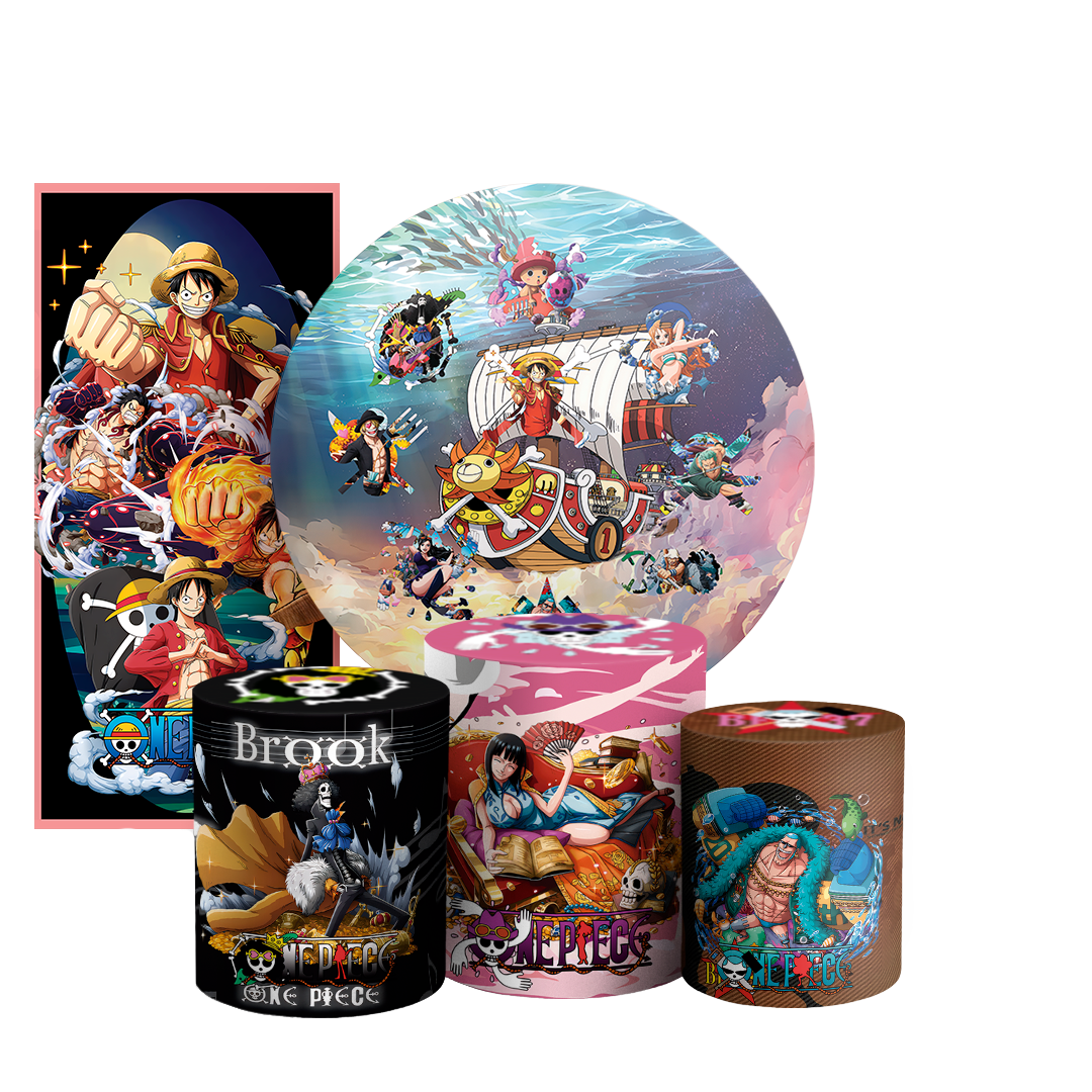 Arte Digital Painel de Festa - One Piece 802816