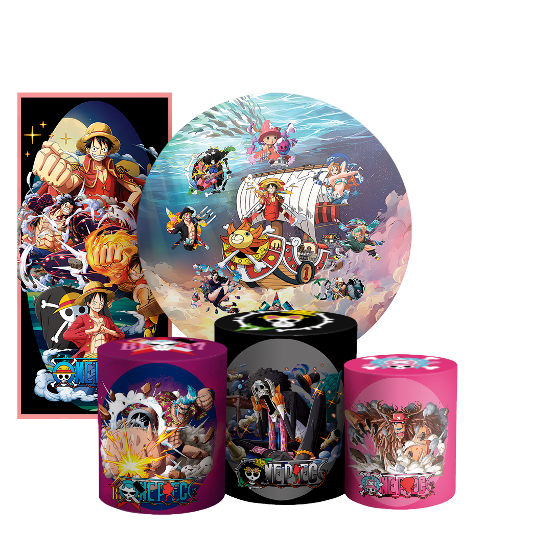 Arte Digital Painel de Festa - One Piece 802817