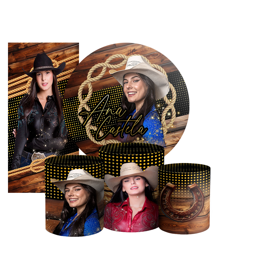 Arte Digital Painel de Festa - Ana Castela 802819