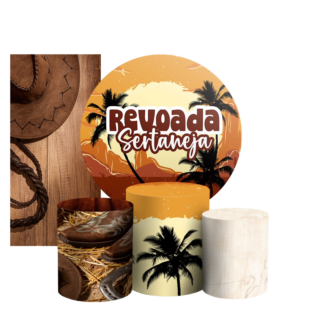 Arte Digital Painel de Festa - Revoada Sertaneja 802852