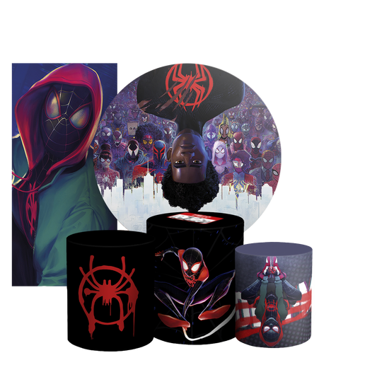 Arte Digital Painel de Festa - Miles Morales 802867
