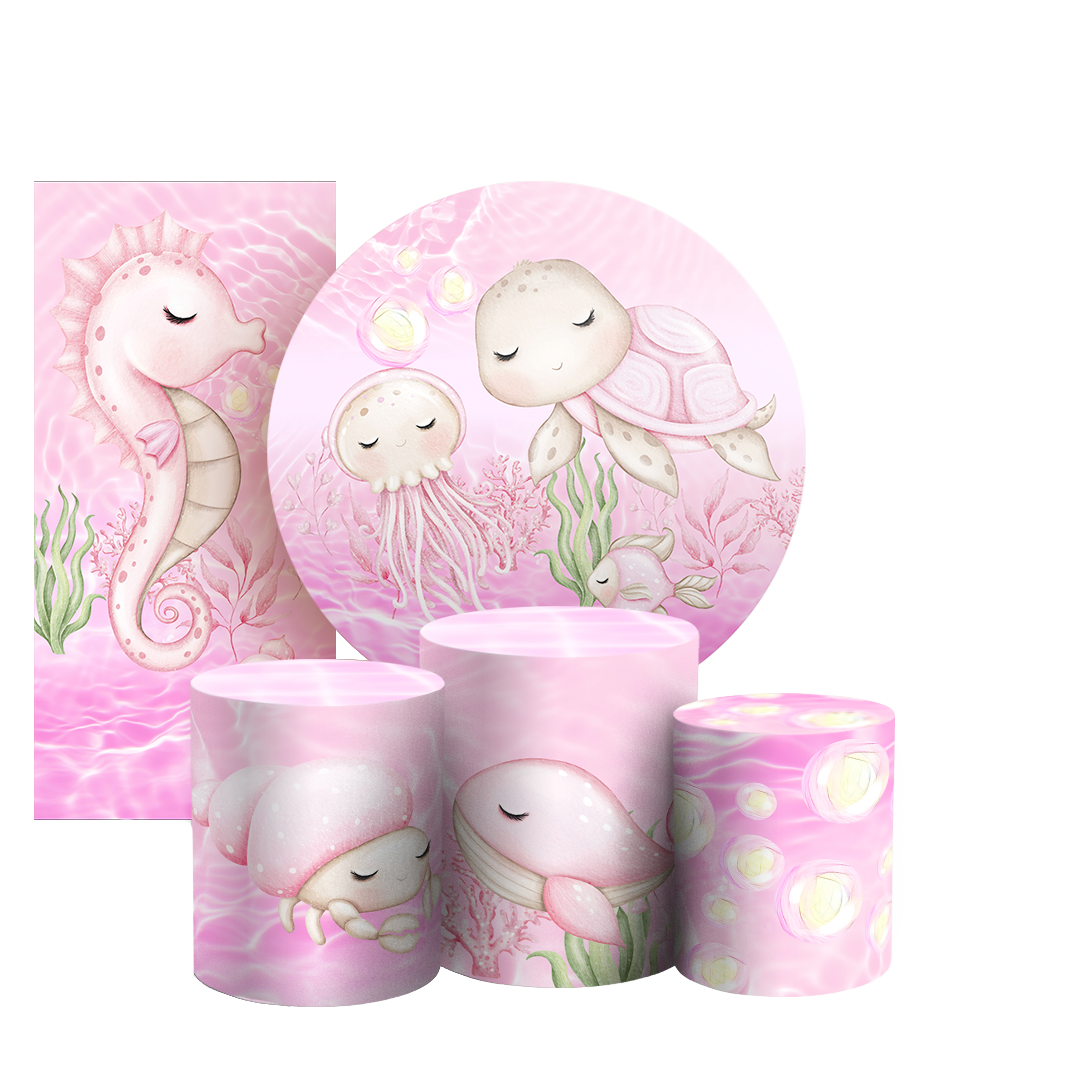 Arte Digital Painel de Festa - Fundo Do Mar 802879