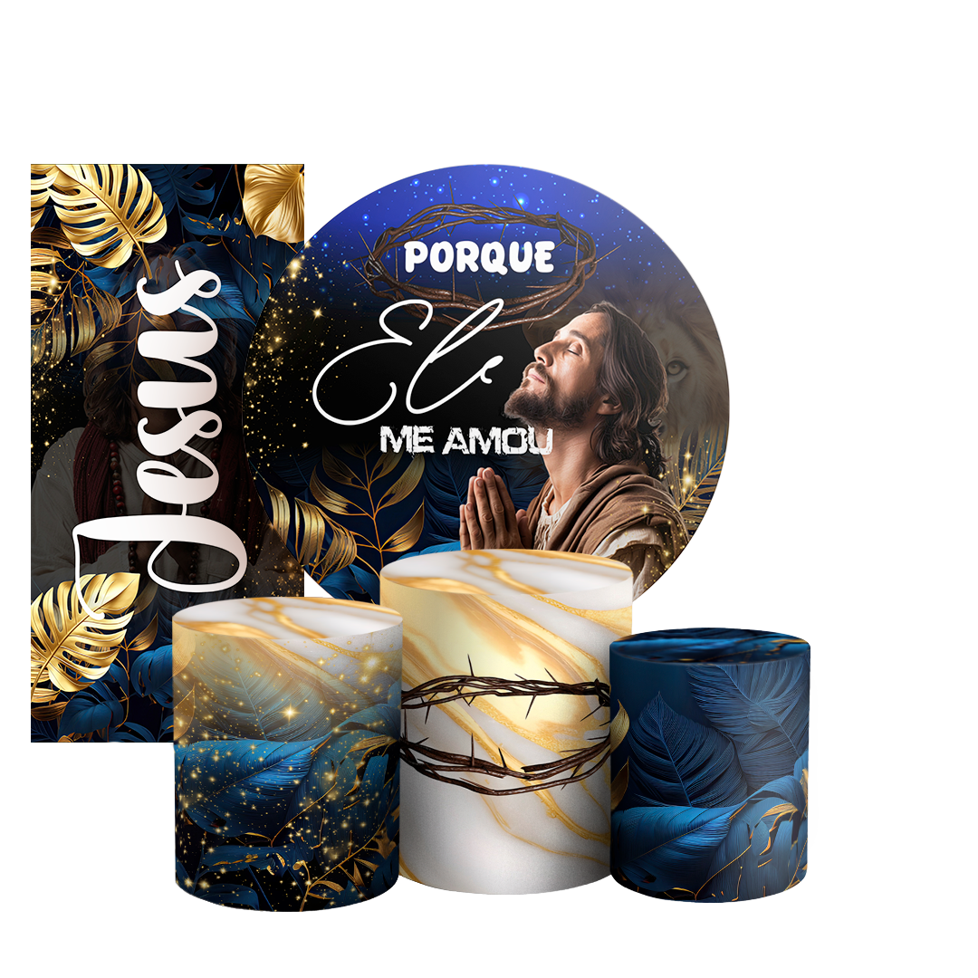 Arte Digital Painel de Festa - Jesus Leao De Juda 802882