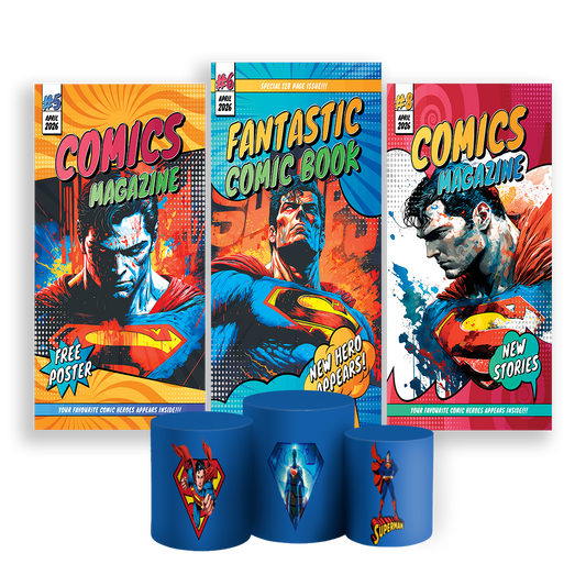 Arte Digital Painel de Festa - Super Homem 802890