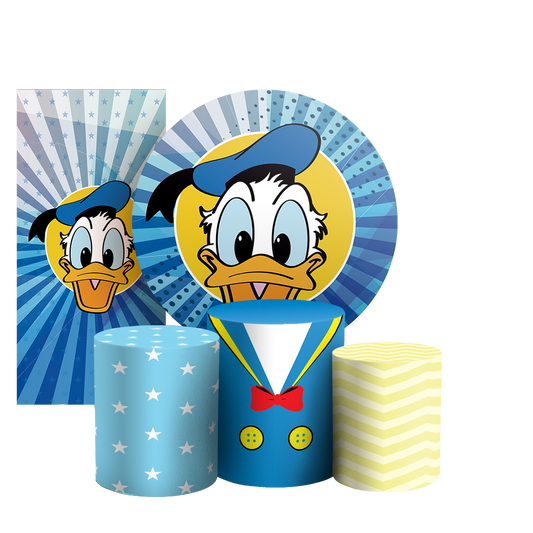 Arte Digital Painel de Festa - Pato Donald 802895