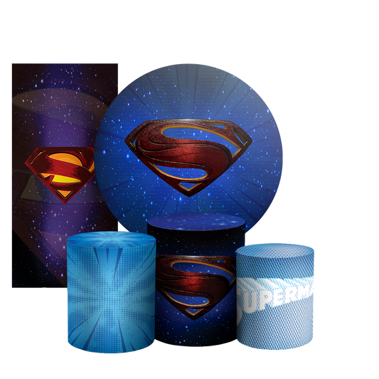 Arte Digital Painel de Festa - Super Man 802896