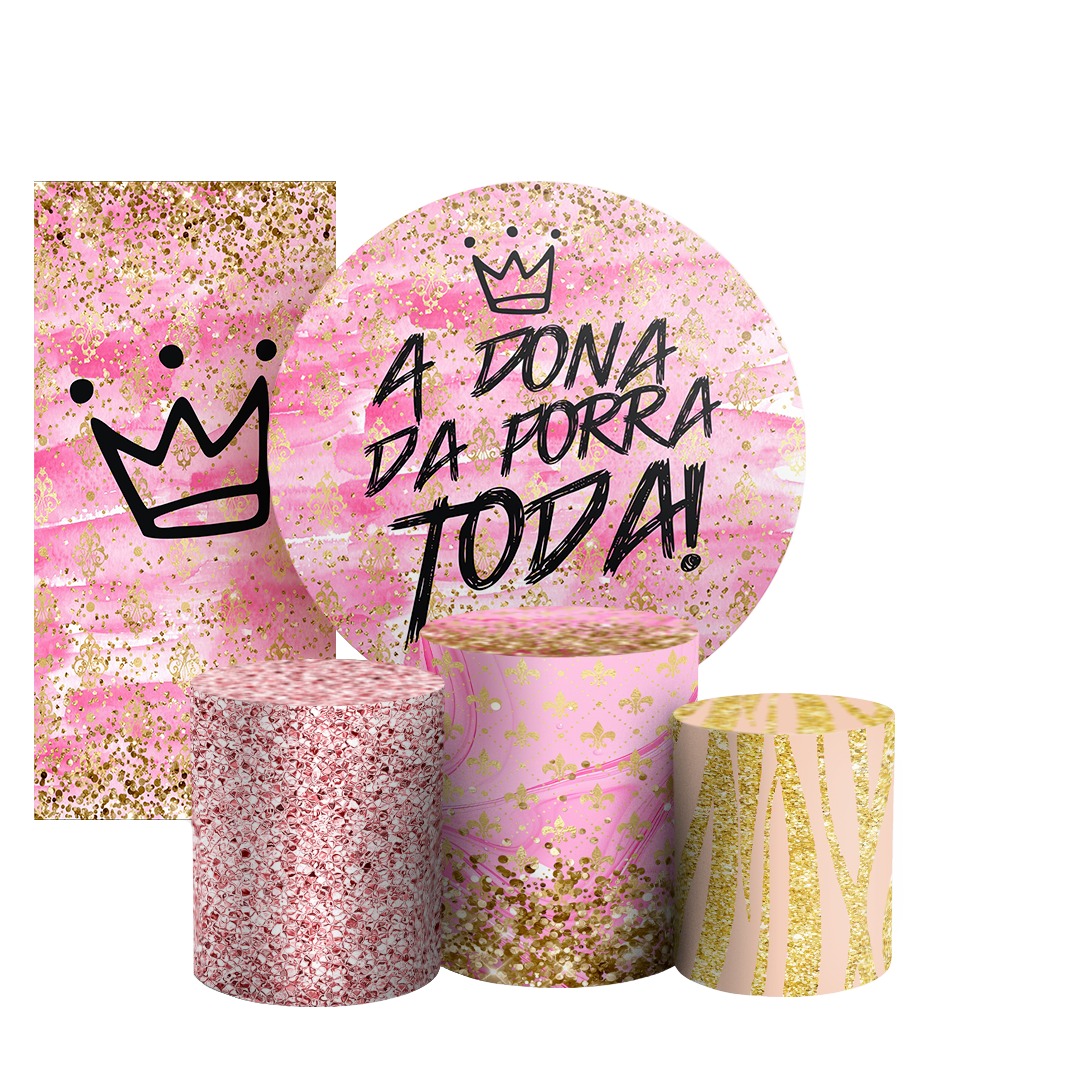 Arte Digital Painel de Festa - Dona Da Porra Toda 802926