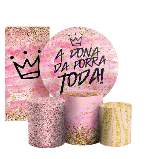 Arte Digital Painel de Festa - Dona Da Porra Toda 802926