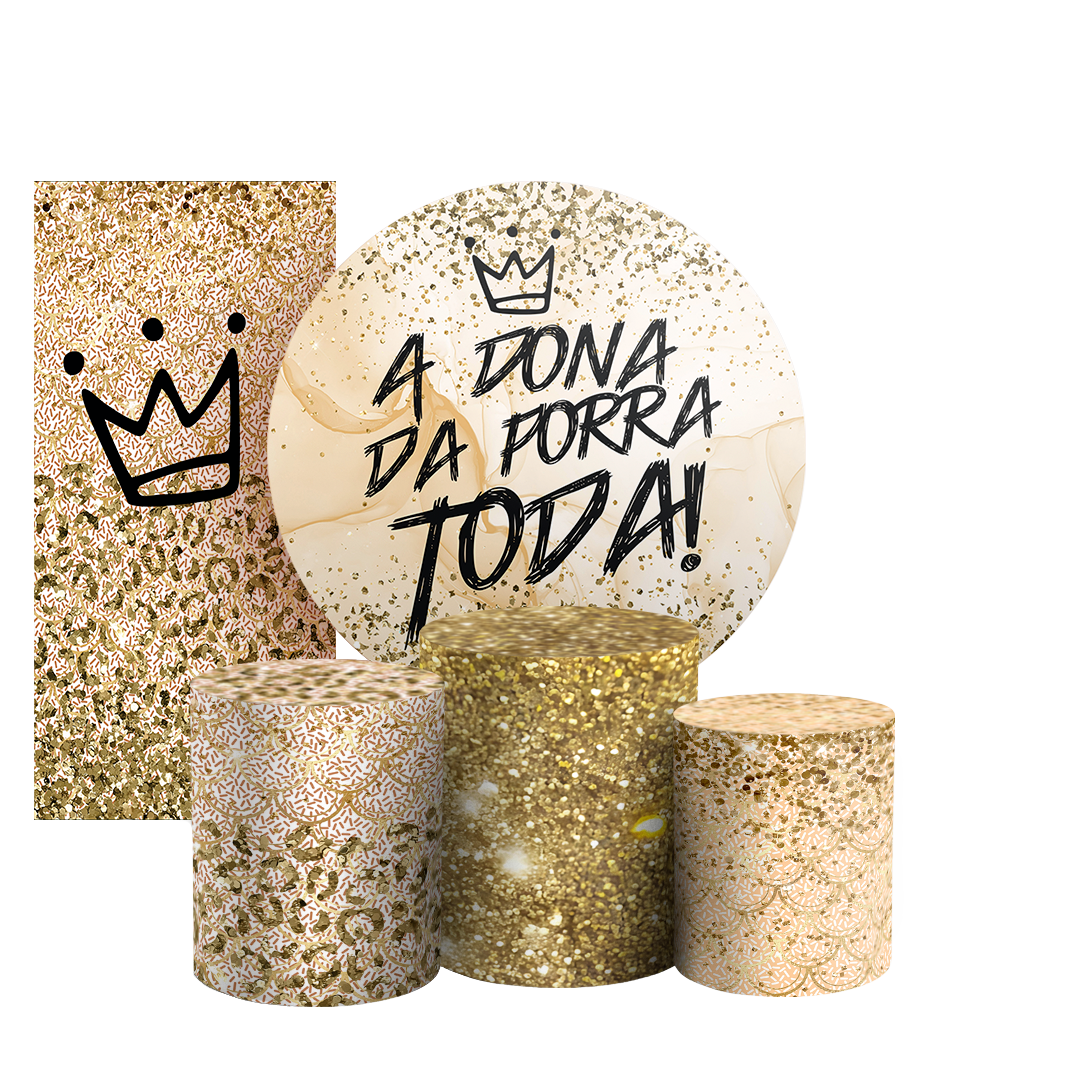 Arte Digital Painel de Festa - Dona Da Porra Toda 802927