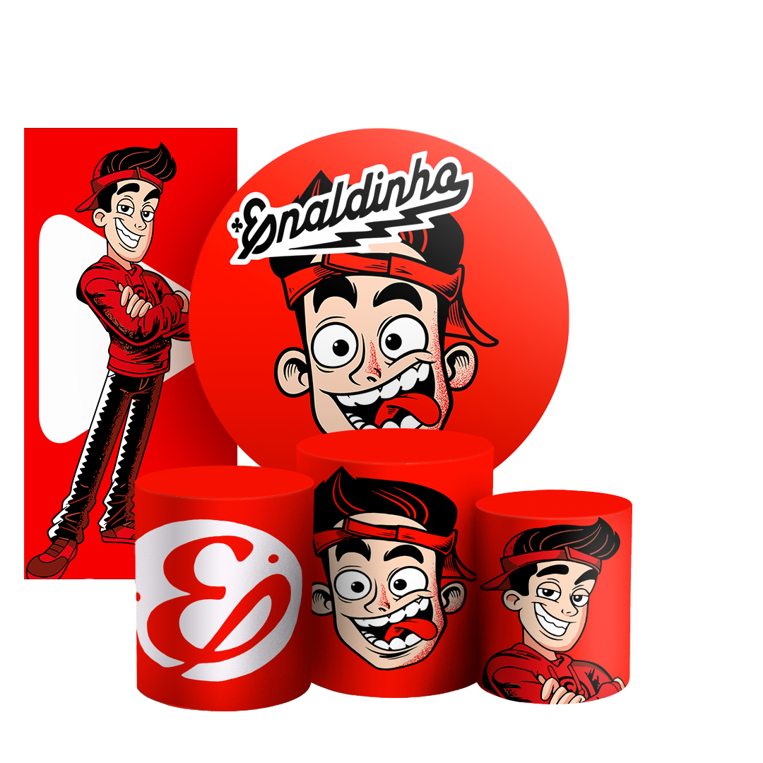 Arte Digital Painel de Festa - Enaldinho 802928