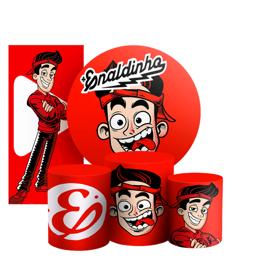 Arte Digital Painel de Festa - Enaldinho 802928