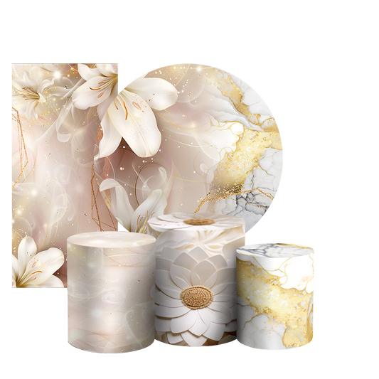 Arte Digital Painel de Festa - Floral 802931