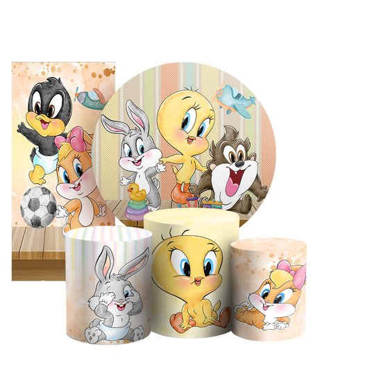 Arte Digital Painel de Festa - Looney Tunes 802935