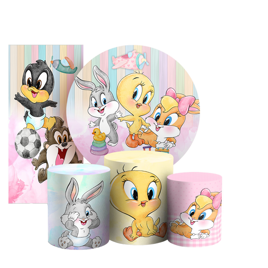 Arte Digital Painel de Festa - Looney Tunes 802936
