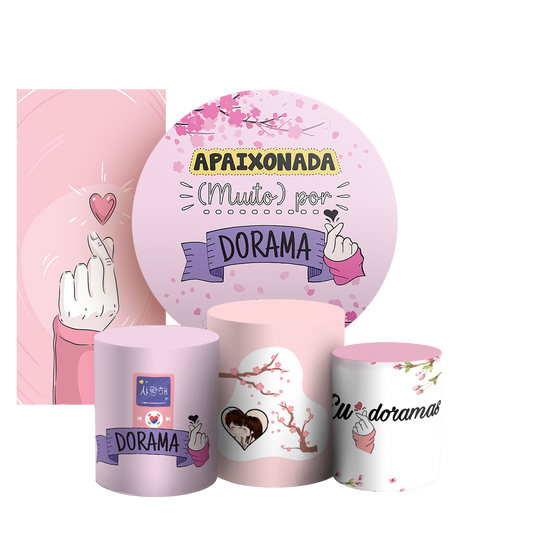 Arte Digital Painel de Festa - Dorama 802945