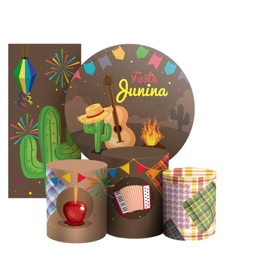 Arte Digital Painel de Festa - Festa Junina 802958