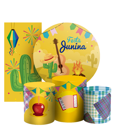 Arte Digital Painel de Festa - Festa Junina 802959