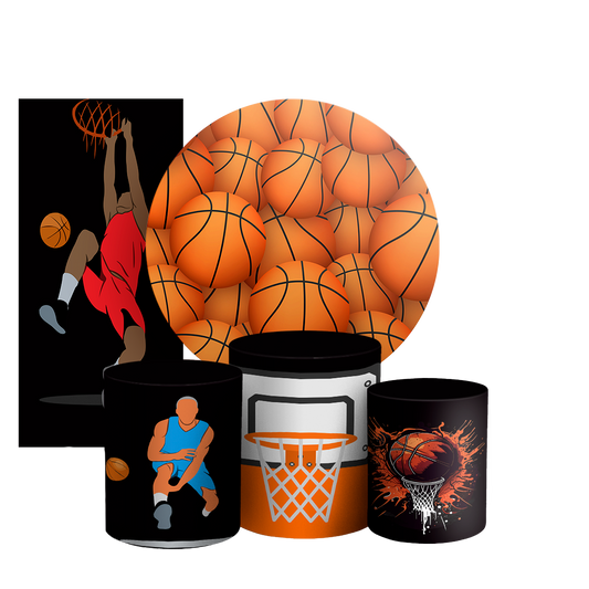 Arte Digital Painel de Festa - Basquete 802966