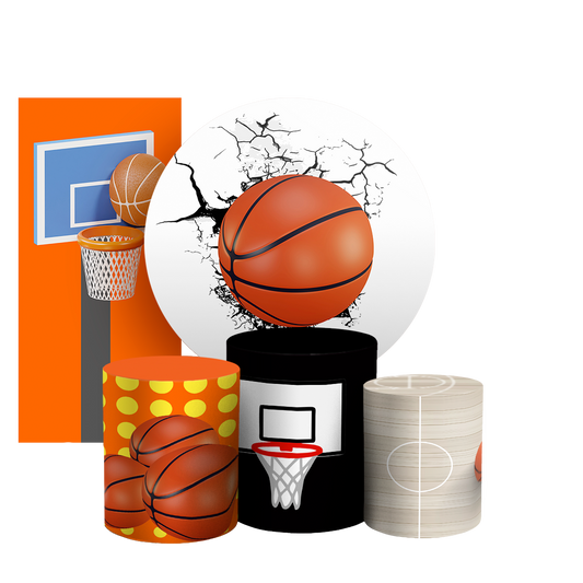 Arte Digital Painel de Festa - Basquete 802967