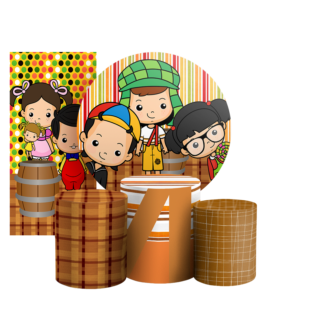 Arte Digital Painel de Festa - Chaves Baby 802968