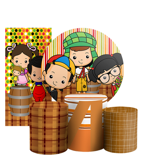 Arte Digital Painel de Festa - Chaves Baby 802968