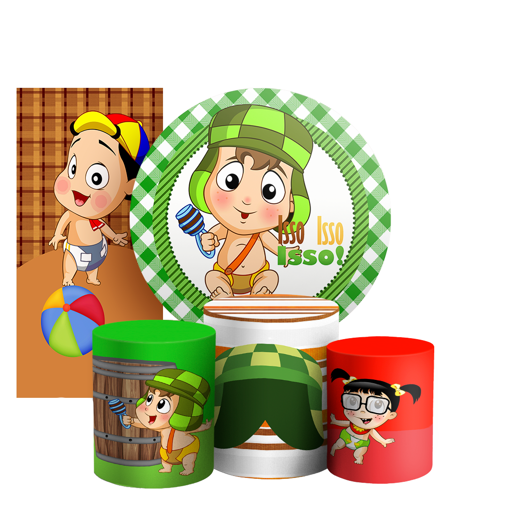 Arte Digital Painel de Festa - Chaves Baby 802969
