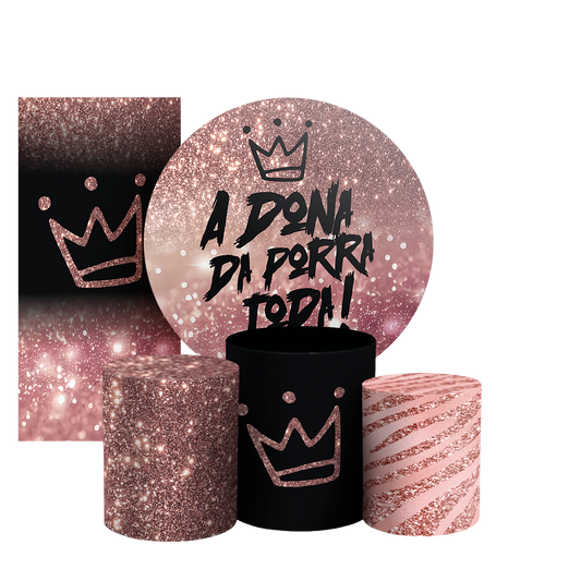 Arte Digital Painel de Festa - Dona Da Porra Toda 802971