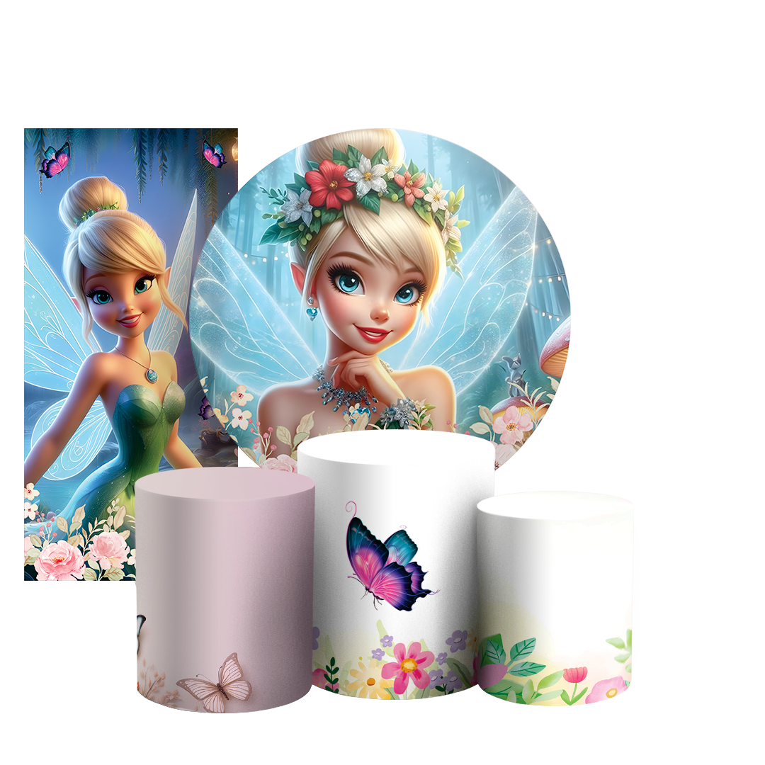 Arte Digital Painel de Festa - Tinker Bell 802987