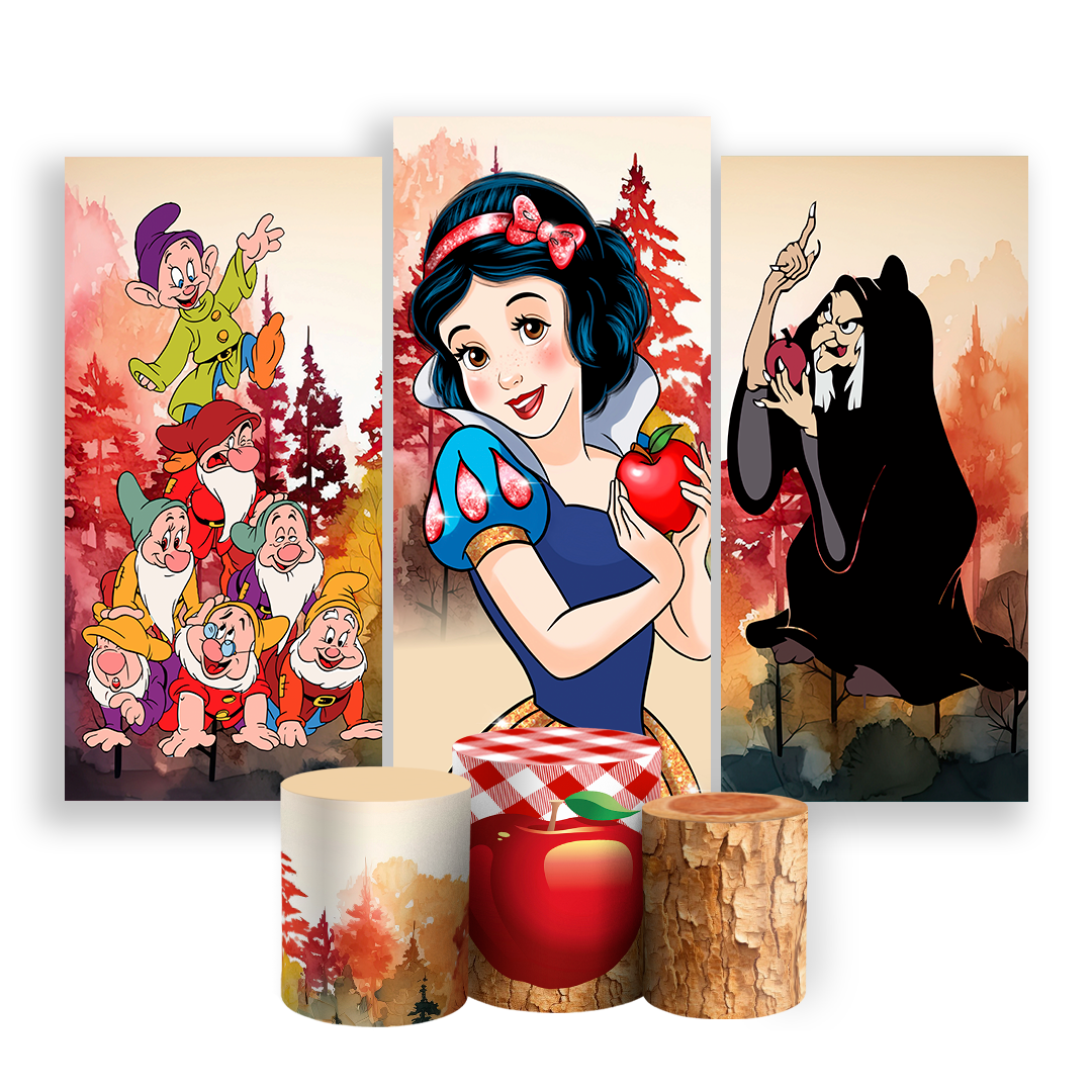 Arte Digital Painel de Festa - Branca De Neve 803007
