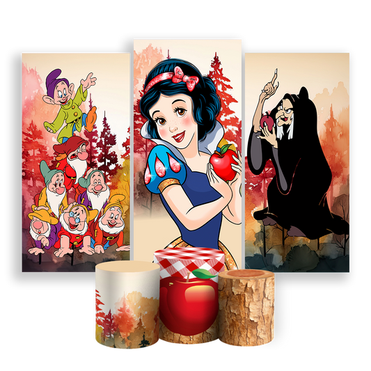 Arte Digital Painel de Festa - Branca De Neve 803007