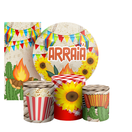 Arte Digital Painel de Festa - Festa Junina 803008