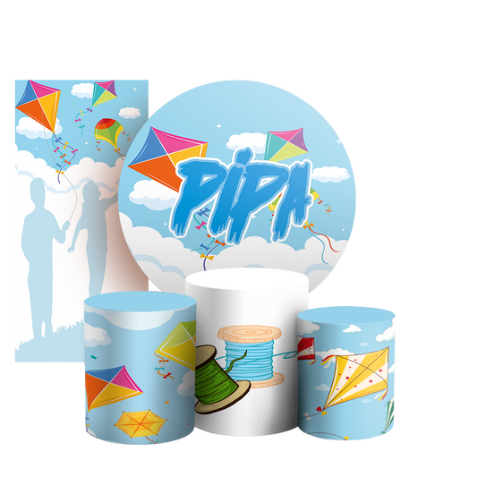 Arte Digital Painel de Festa - Pipa 803020