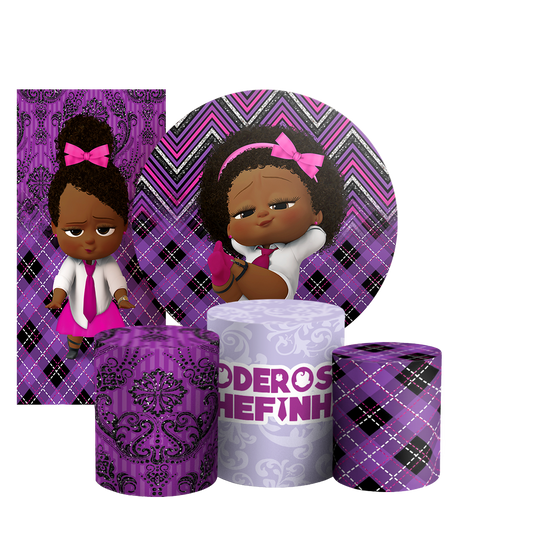 Arte Digital Painel de Festa - Poderosa Chefinha 803021