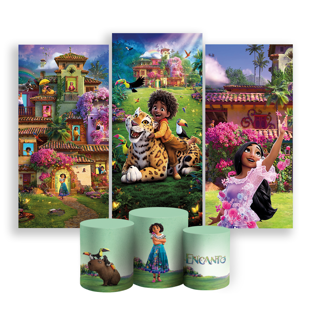 Arte Digital Painel de Festa - Encanto 803022