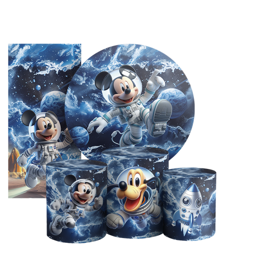 Arte Digital Painel de Festa - Mickey Astronauta 803024