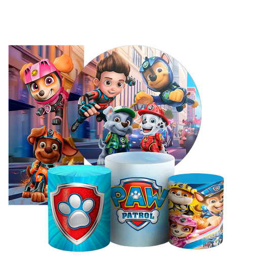 Arte Digital Painel de Festa - Patrulha Canina 803032