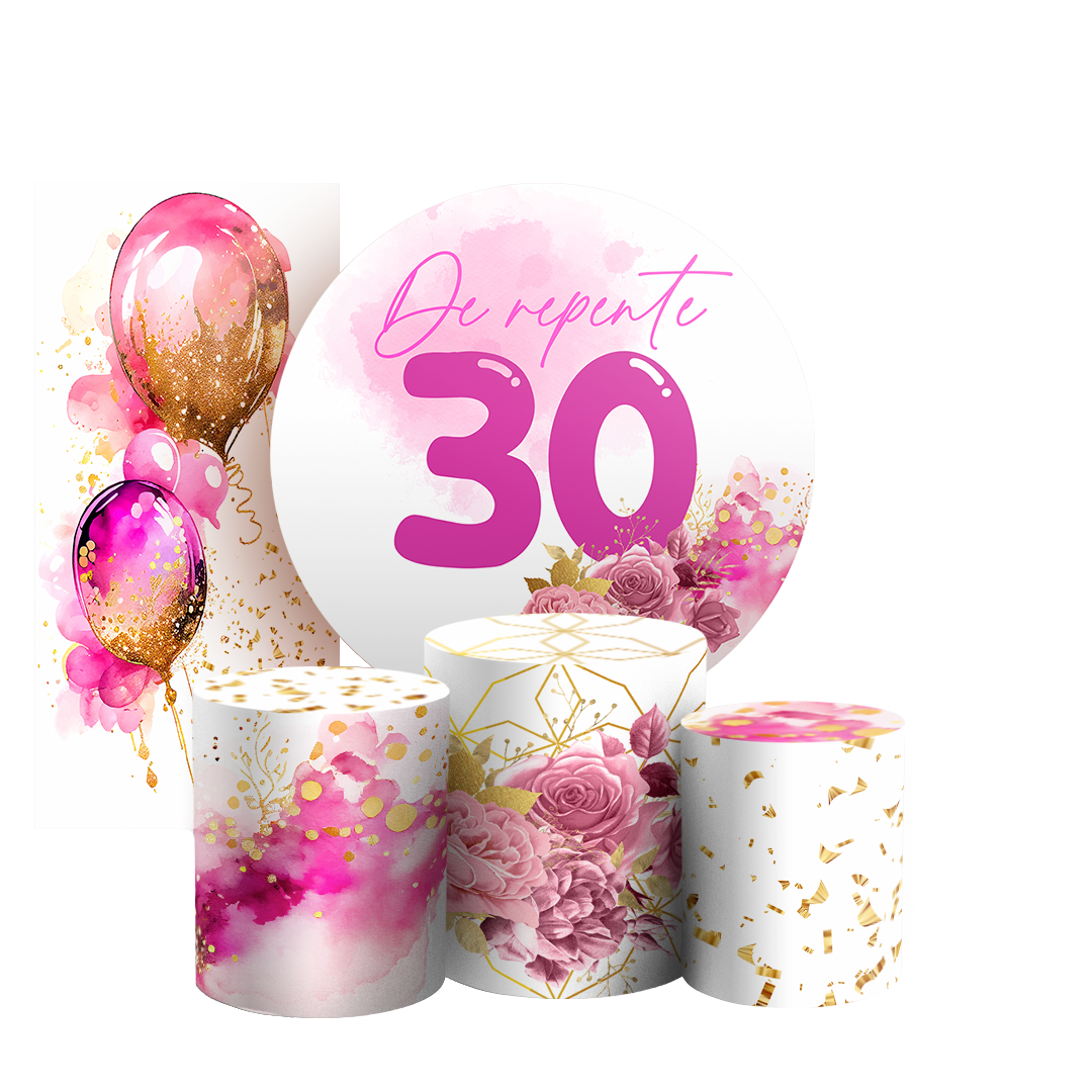 Arte Digital Painel de Festa - 30 Anos 803036