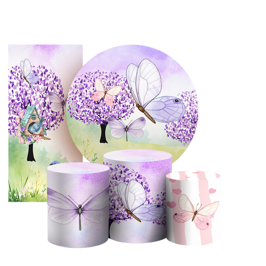 Arte Digital Painel de Festa - Jardim 803045