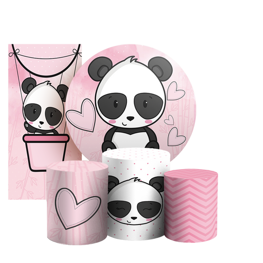 Arte Digital Painel de Festa - Panda 803096