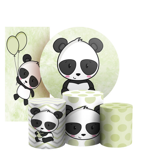 Arte Digital Painel de Festa - Panda 803098