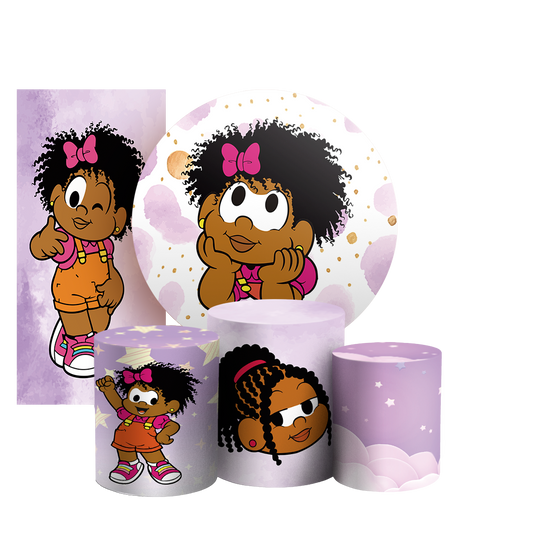 Arte Digital Painel de Festa - Turma Da Milena 803100