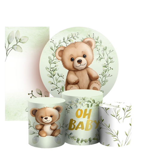 Arte Digital Painel de Festa - Ursinho 803104