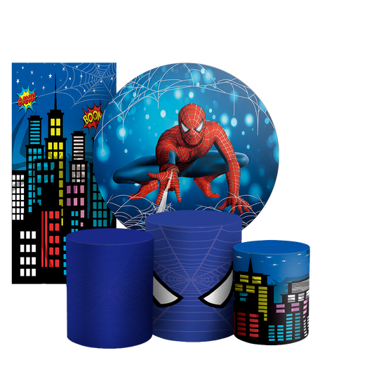 Arte Digital Painel de Festa - Homem Aranha 803111