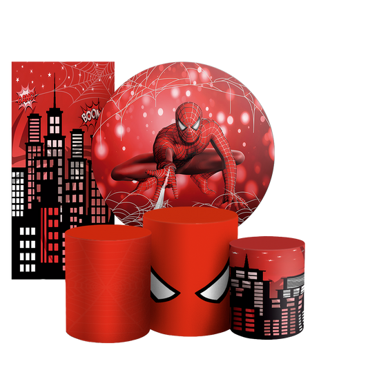 Arte Digital Painel de Festa - Homem Aranha 803112