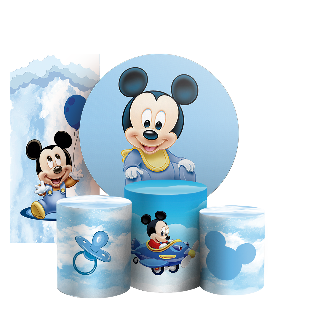 Arte Digital Painel de Festa - Mickey Cute 803130