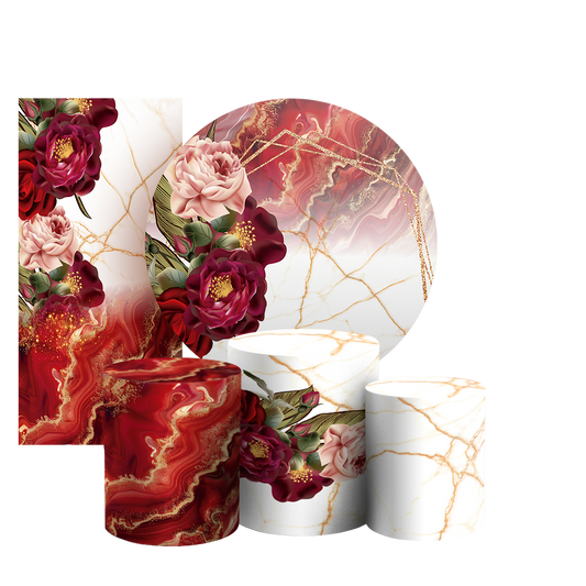 Arte Digital Painel de Festa - Floral 803149