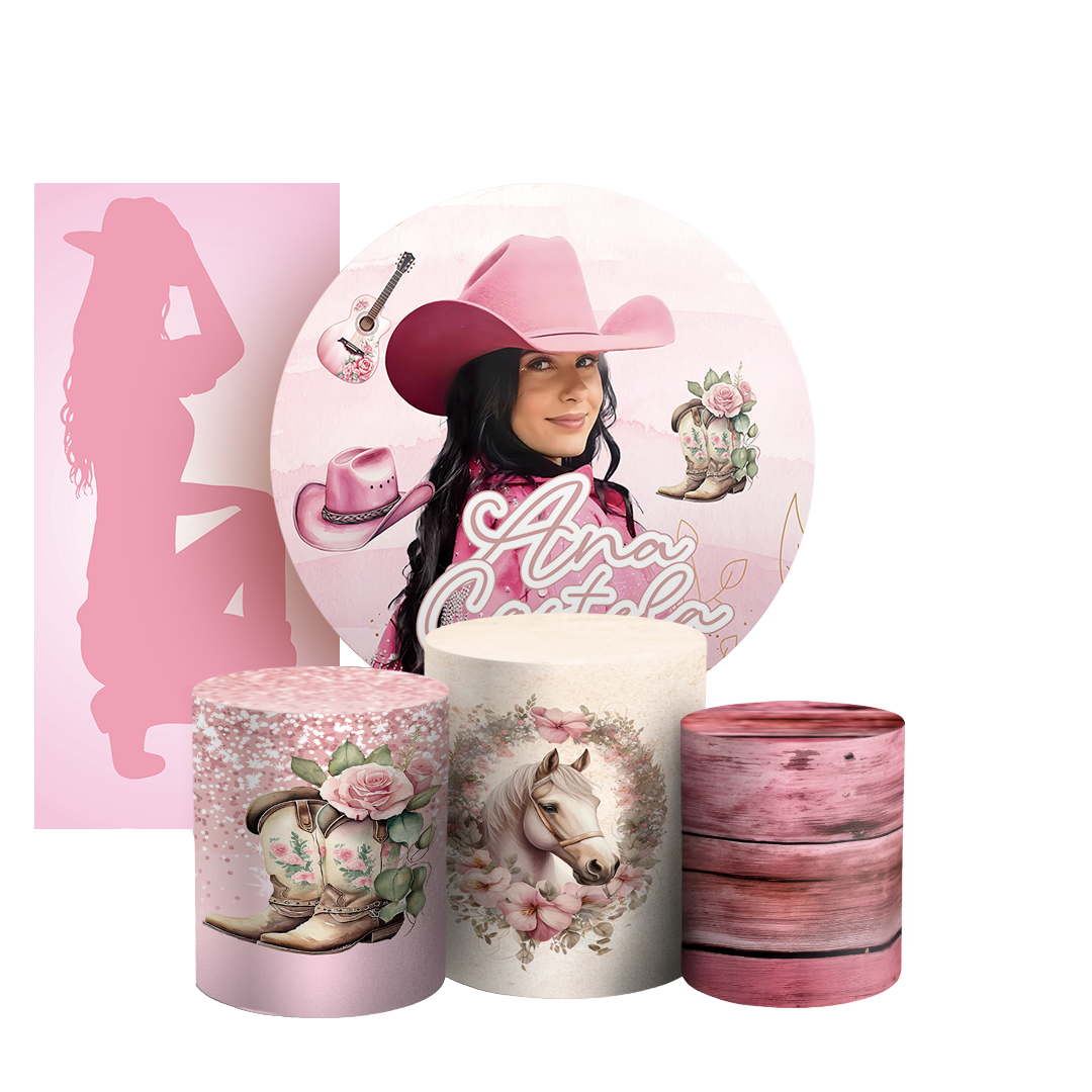 Arte Digital Painel de Festa - Ana Castela 803154