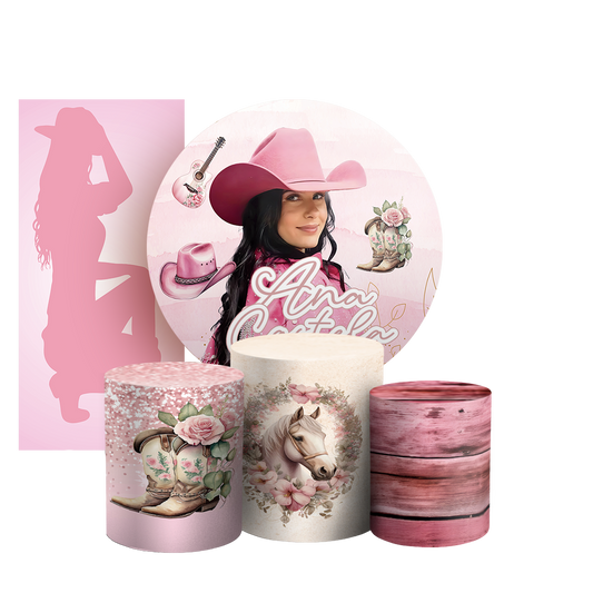 Arte Digital Painel de Festa - Ana Castela 803154